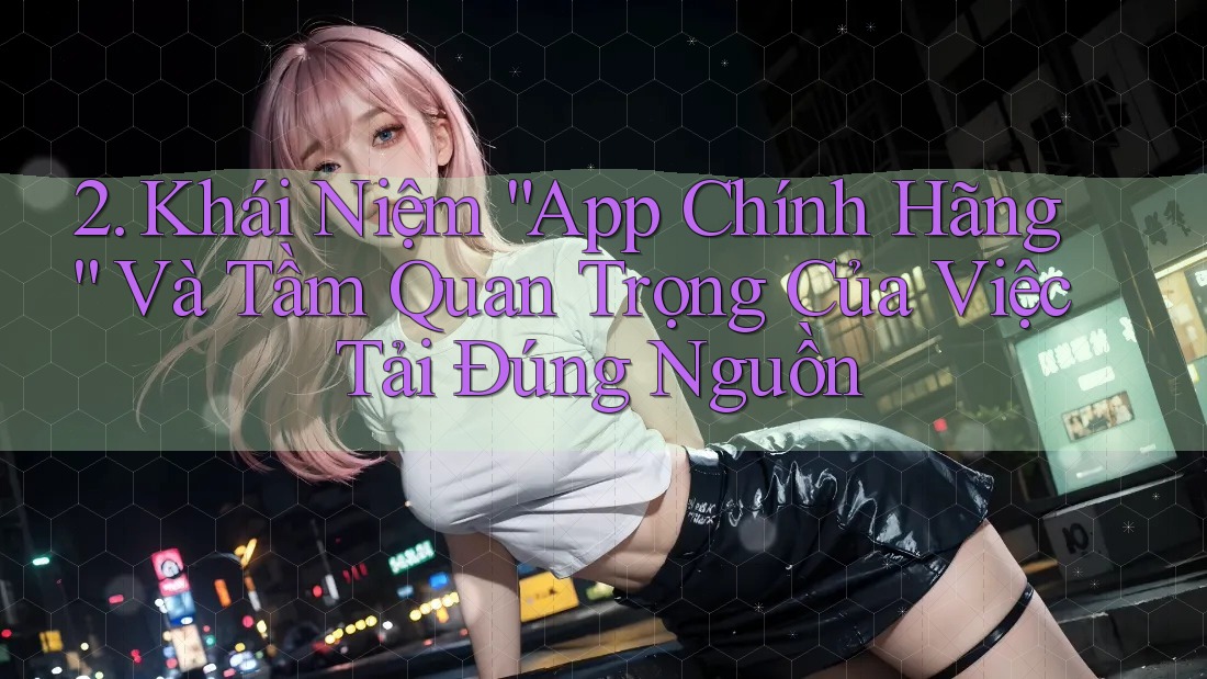 2. Khái Niệm “App Chính Hãng” Và Tầm Quan Trọng Của Việc Tải Đúng Nguồn
