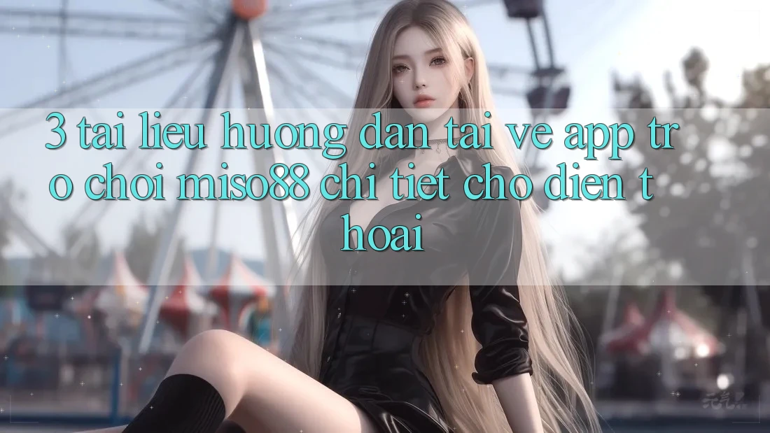 3. Tài liệu hướng dẫn Tải về App Trò chơi Miso88 Chi Tiết Cho Điện Thoại