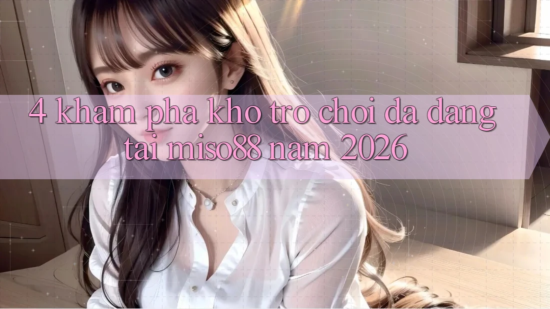 4. Khám Phá Kho Trò chơi Đa Dạng Tại Miso88 Năm 2026 4. Khám Phá Kho Trò chơi Đa Dạng Tại Miso88 Năm 2026