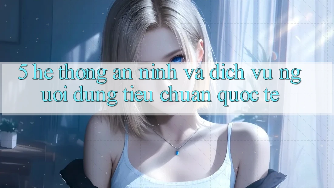 5. Hệ Thống An ninh Và Dịch Vụ Người dùng Tiêu Chuẩn Quốc Tế
