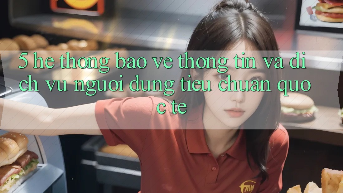 5. Hệ thống Bảo vệ thông tin Và Dịch Vụ Người dùng Tiêu Chuẩn Quốc Tế