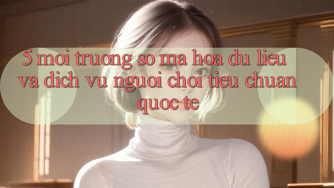 5. Môi trường số Mã hóa dữ liệu Và Dịch Vụ Người chơi Tiêu Chuẩn Quốc Tế