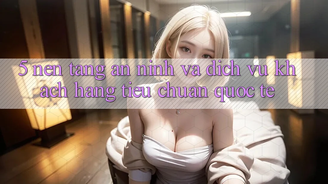 5. Nền tảng An ninh Và Dịch Vụ Khách Hàng Tiêu Chuẩn Quốc Tế 5. Nền tảng An ninh Và Dịch Vụ Khách Hàng Tiêu Chuẩn Quốc Tế