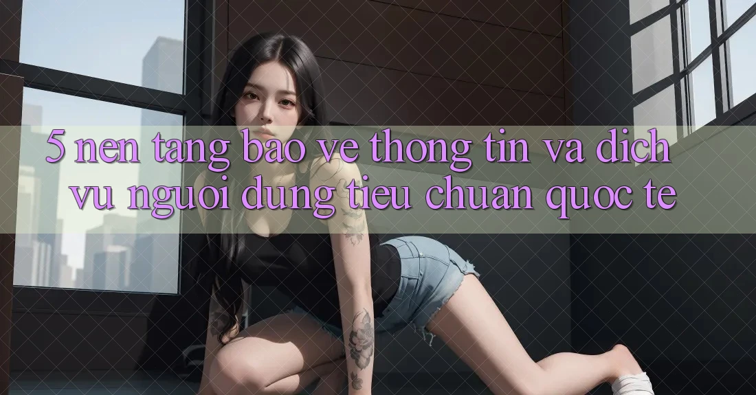 5. Nền tảng Bảo vệ thông tin Và Dịch Vụ Người dùng Tiêu Chuẩn Quốc Tế