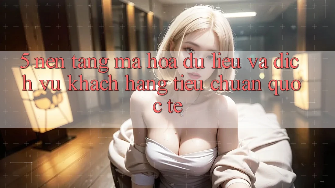 5. Nền tảng Mã hóa dữ liệu Và Dịch Vụ Khách Hàng Tiêu Chuẩn Quốc Tế 5. Nền tảng Mã hóa dữ liệu Và Dịch Vụ Khách Hàng Tiêu Chuẩn Quốc Tế