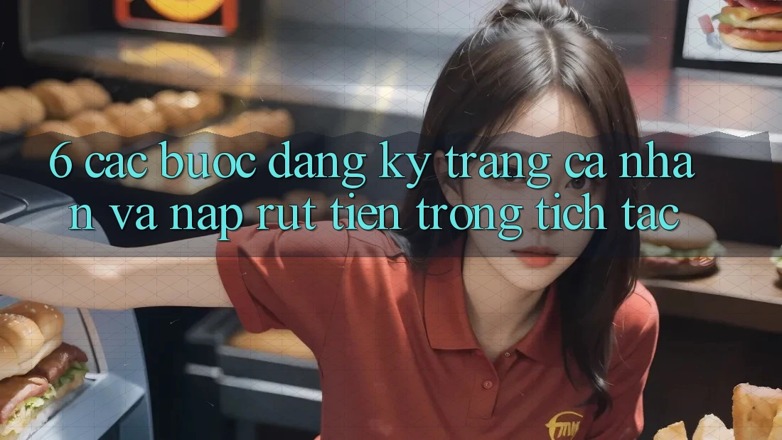 6. Các bước Đăng Ký Trang cá nhân Và Nạp/Rút Tiền Trong tích tắc
