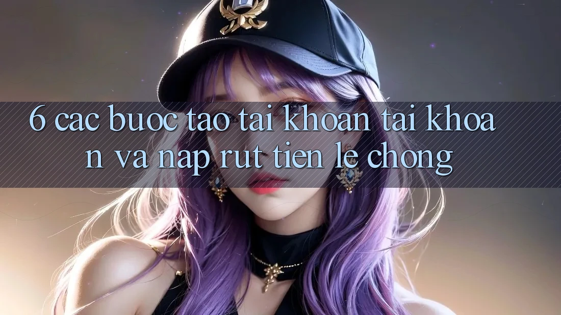 6. Các bước Tạo tài khoản Tài Khoản Và Nạp/Rút Tiền Lẹ Chóng 6. Các bước Tạo tài khoản Tài Khoản Và Nạp/Rút Tiền Lẹ Chóng