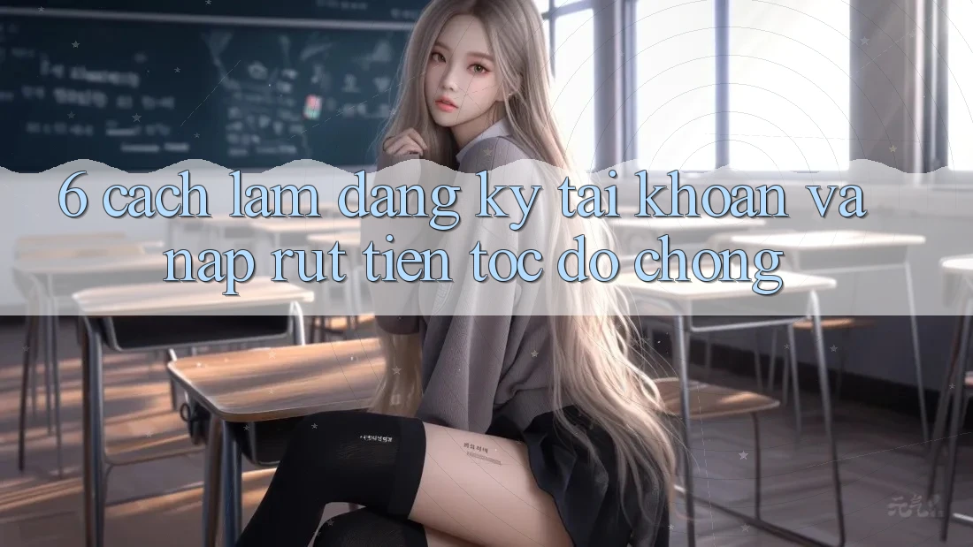 6. Cách làm Đăng Ký Tài Khoản Và Nạp/Rút Tiền Tốc độ Chóng