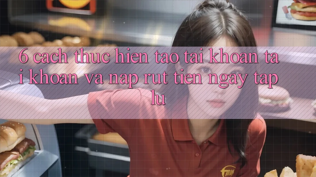 6. Cách thực hiện Tạo tài khoản Tài Khoản Và Nạp/Rút Tiền Ngay tắp lự 6. Cách thực hiện Tạo tài khoản Tài Khoản Và Nạp/Rút Tiền Ngay tắp lự