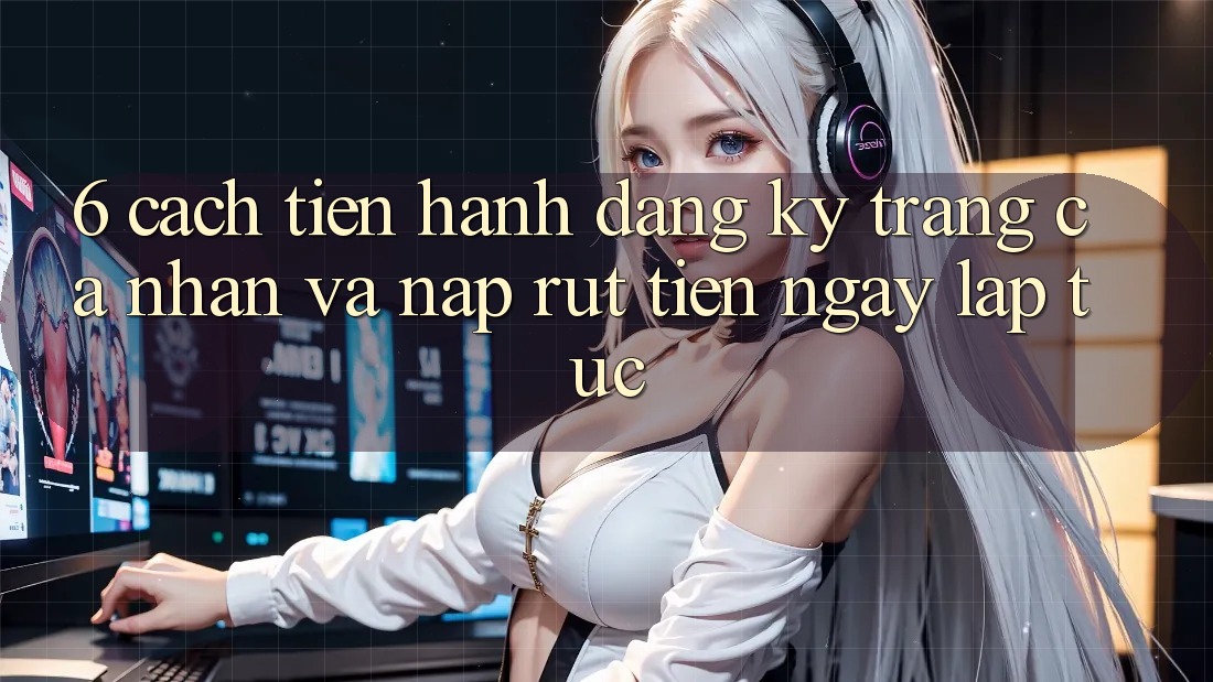 6. Cách tiến hành Đăng Ký Trang cá nhân Và Nạp/Rút Tiền Ngay lập tức