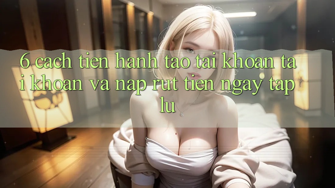 6. Cách tiến hành Tạo tài khoản Tài Khoản Và Nạp/Rút Tiền Ngay tắp lự