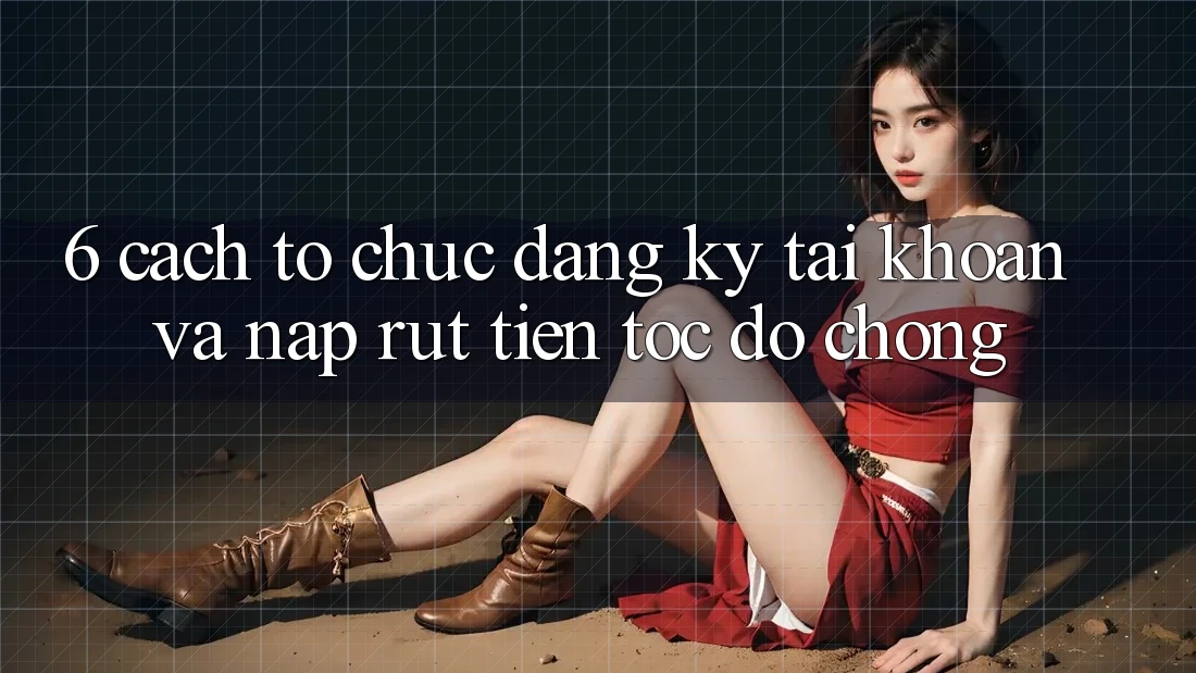 6. Cách tổ chức Đăng Ký Tài Khoản Và Nạp/Rút Tiền Tốc độ Chóng 6. Cách tổ chức Đăng Ký Tài Khoản Và Nạp/Rút Tiền Tốc độ Chóng