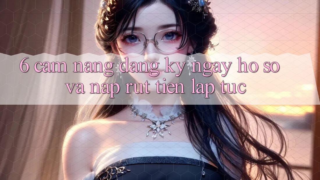 6. Cẩm nang Đăng ký ngay Hồ sơ Và Nạp/Rút Tiền Lập tức