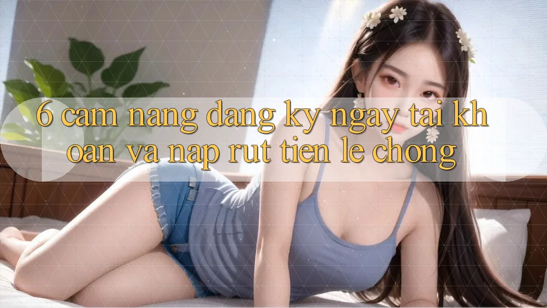 6. Cẩm nang Đăng ký ngay Tài Khoản Và Nạp/Rút Tiền Lẹ Chóng 6. Cẩm nang Đăng ký ngay Tài Khoản Và Nạp/Rút Tiền Lẹ Chóng
