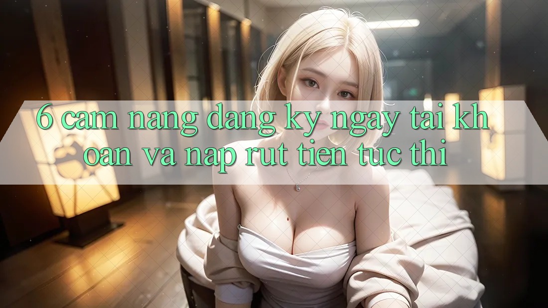 6. Cẩm nang Đăng ký ngay Tài Khoản Và Nạp/Rút Tiền Tức thì 6. Cẩm nang Đăng ký ngay Tài Khoản Và Nạp/Rút Tiền Tức thì