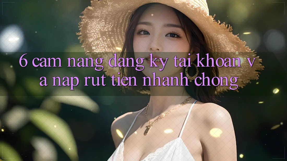 6. Cẩm nang Đăng Ký Tài Khoản Và Nạp/Rút Tiền Nhanh chóng 6. Cẩm nang Đăng Ký Tài Khoản Và Nạp/Rút Tiền Nhanh chóng
