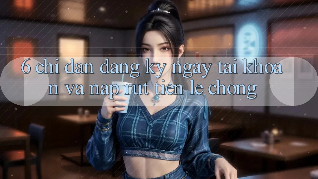 6. Chỉ dẫn Đăng ký ngay Tài Khoản Và Nạp/Rút Tiền Lẹ Chóng