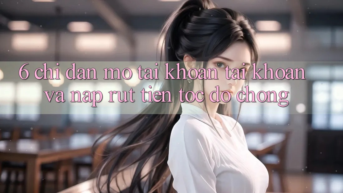 6. Chỉ dẫn Mở tài khoản Tài Khoản Và Nạp/Rút Tiền Tốc độ Chóng