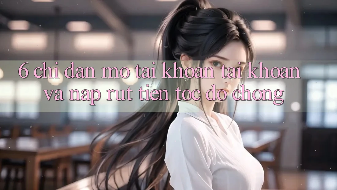 6. Chỉ dẫn Mở tài khoản Tài Khoản Và Nạp/Rút Tiền Tốc độ Chóng
