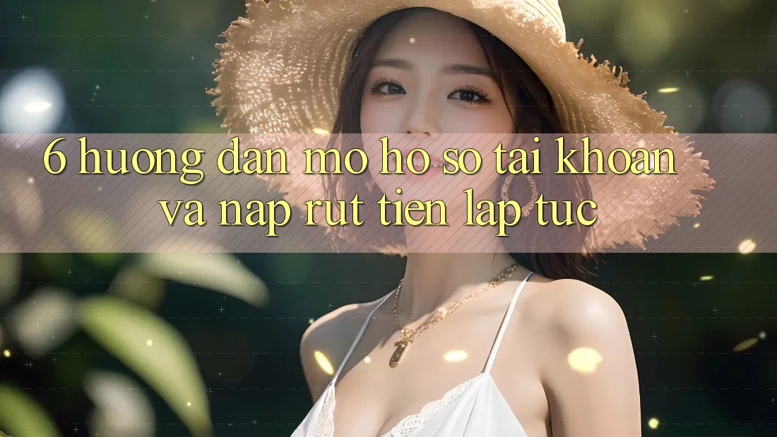 6. Hướng Dẫn Mở hồ sơ Tài Khoản Và Nạp/Rút Tiền Lập tức