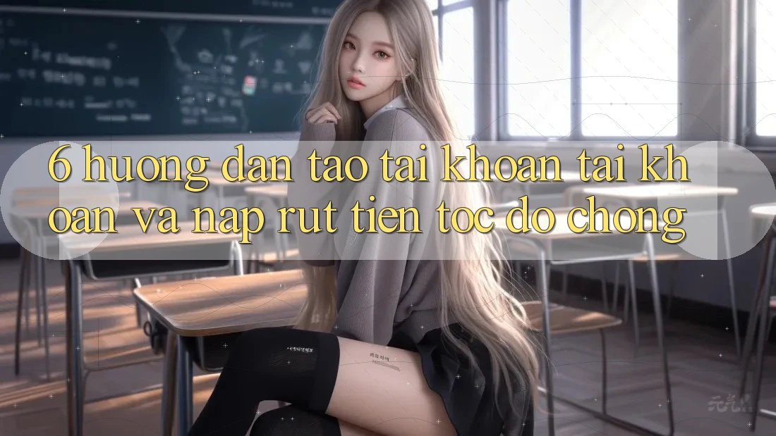 6. Hướng Dẫn Tạo tài khoản Tài Khoản Và Nạp/Rút Tiền Tốc độ Chóng