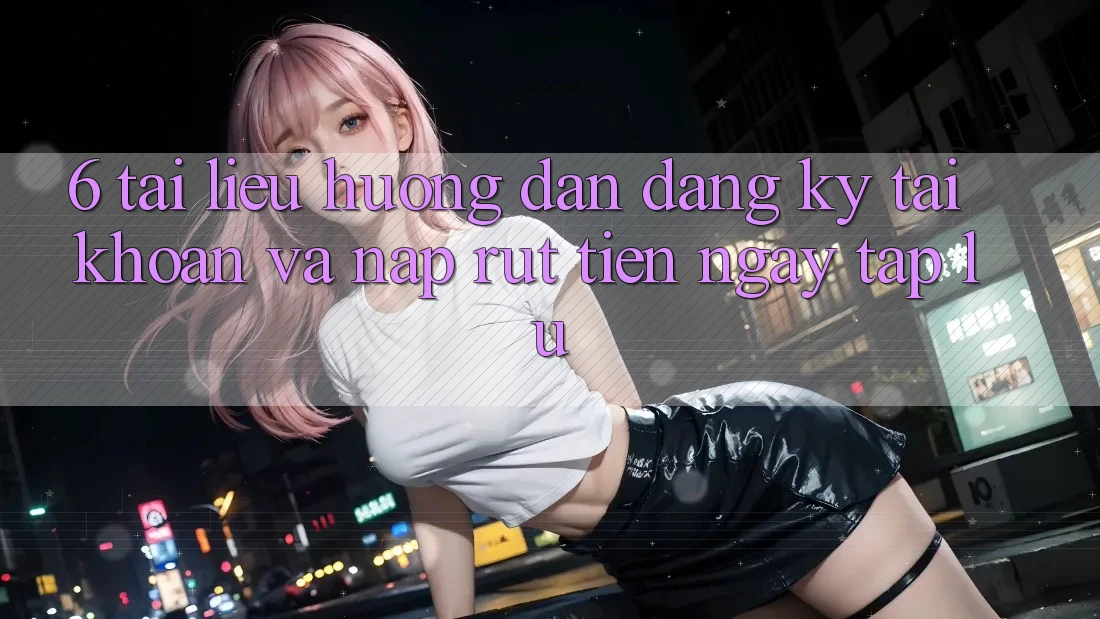 6. Tài liệu hướng dẫn Đăng Ký Tài Khoản Và Nạp/Rút Tiền Ngay tắp lự