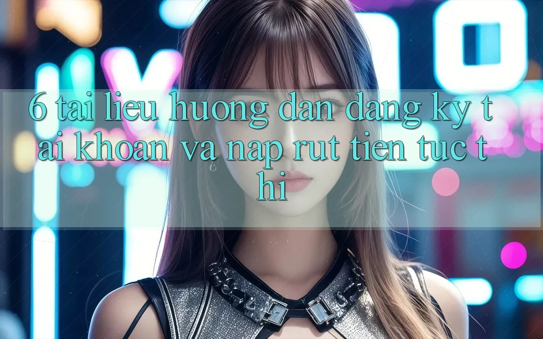 6. Tài liệu hướng dẫn Đăng Ký Tài Khoản Và Nạp/Rút Tiền Tức thì