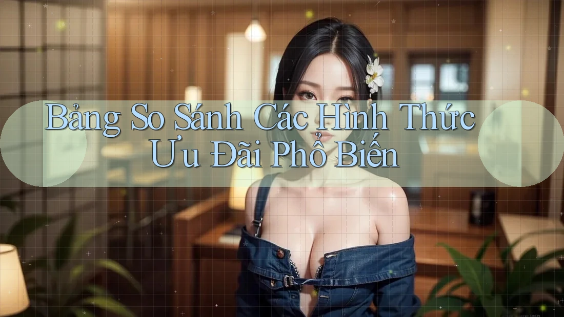 Bảng So Sánh Các Hình Thức Ưu Đãi Phổ Biến Bảng So Sánh Các Hình Thức Ưu Đãi Phổ Biến