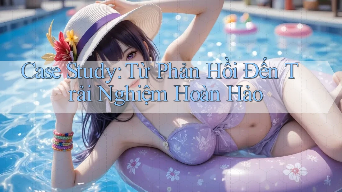 Case Study: Từ Phản Hồi Đến Trải Nghiệm Hoàn Hảo