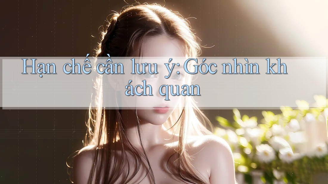 Hạn chế cần lưu ý: Góc nhìn khách quan Hạn chế cần lưu ý: Góc nhìn khách quan