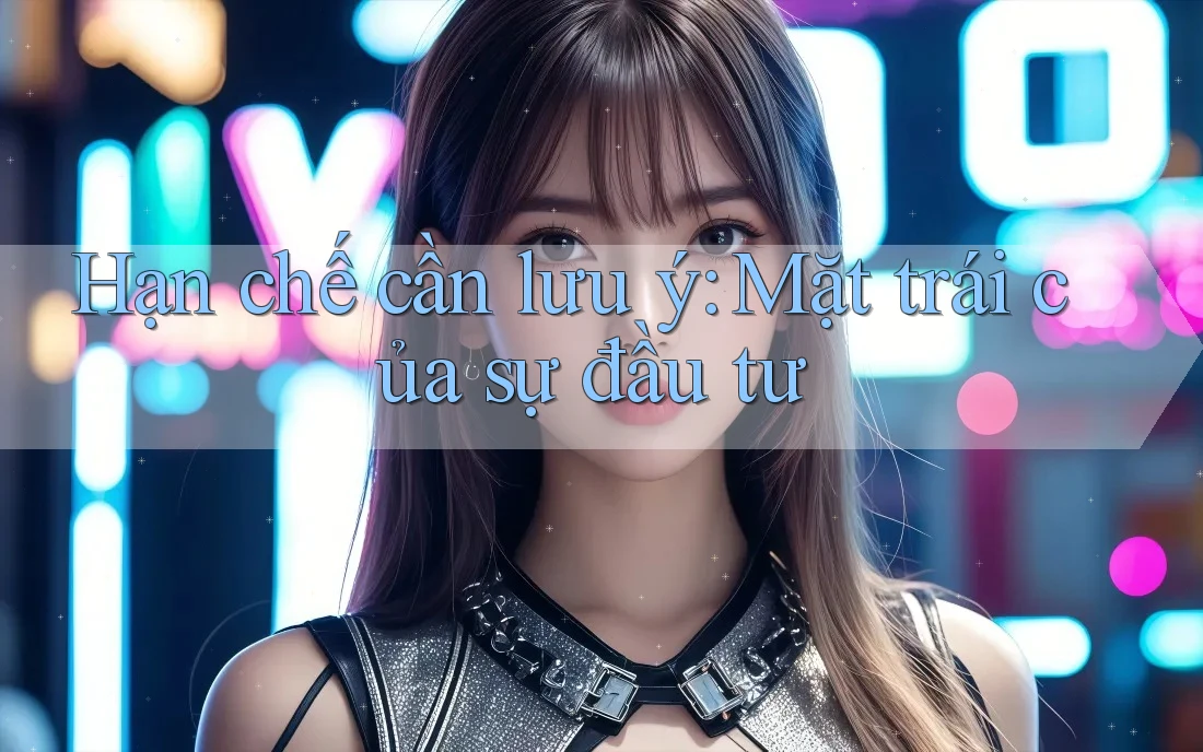 Hạn chế cần lưu ý: Mặt trái của sự đầu tư