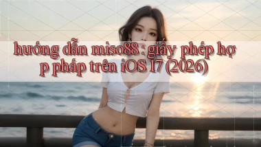 hướng dẫn miso88 giấy phép hợp pháp trên iOS 17 (2026)