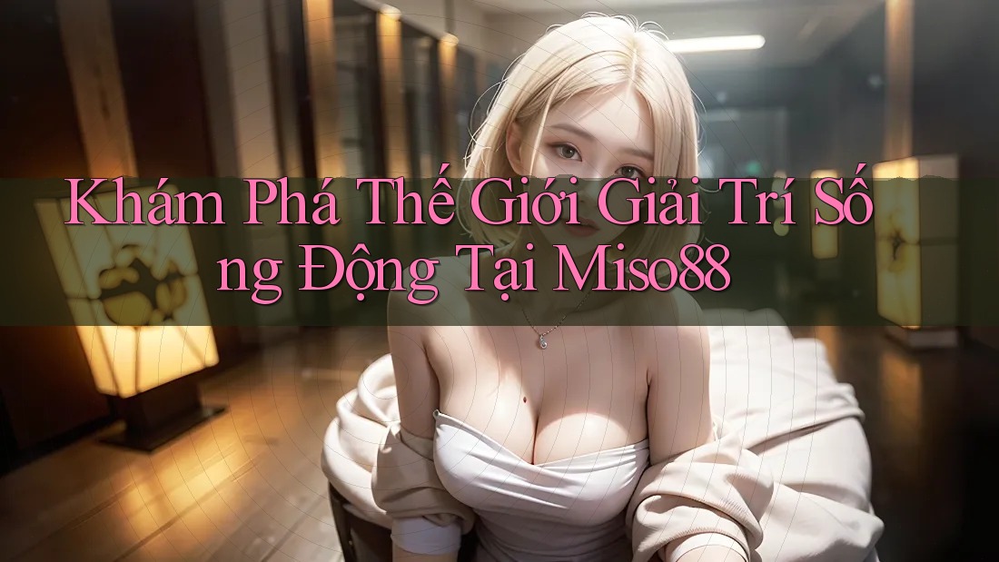 Khám Phá Thế Giới Giải Trí Sống Động Tại Miso88 Khám Phá Thế Giới Giải Trí Sống Động Tại Miso88
