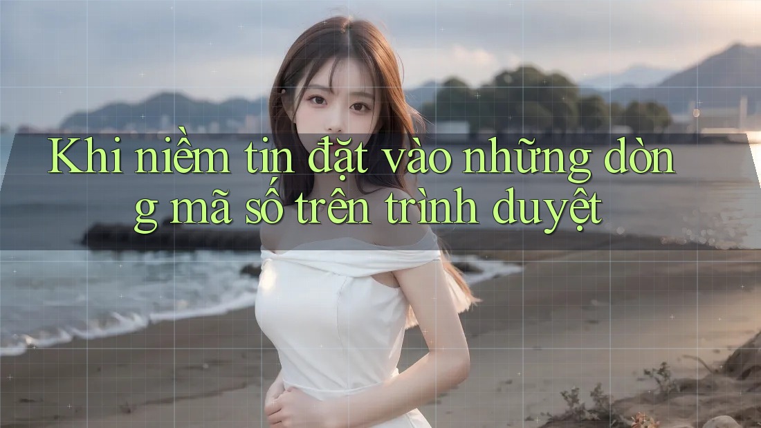 Khi niềm tin đặt vào những dòng mã số trên trình duyệt Khi niềm tin đặt vào những dòng mã số trên trình duyệt
