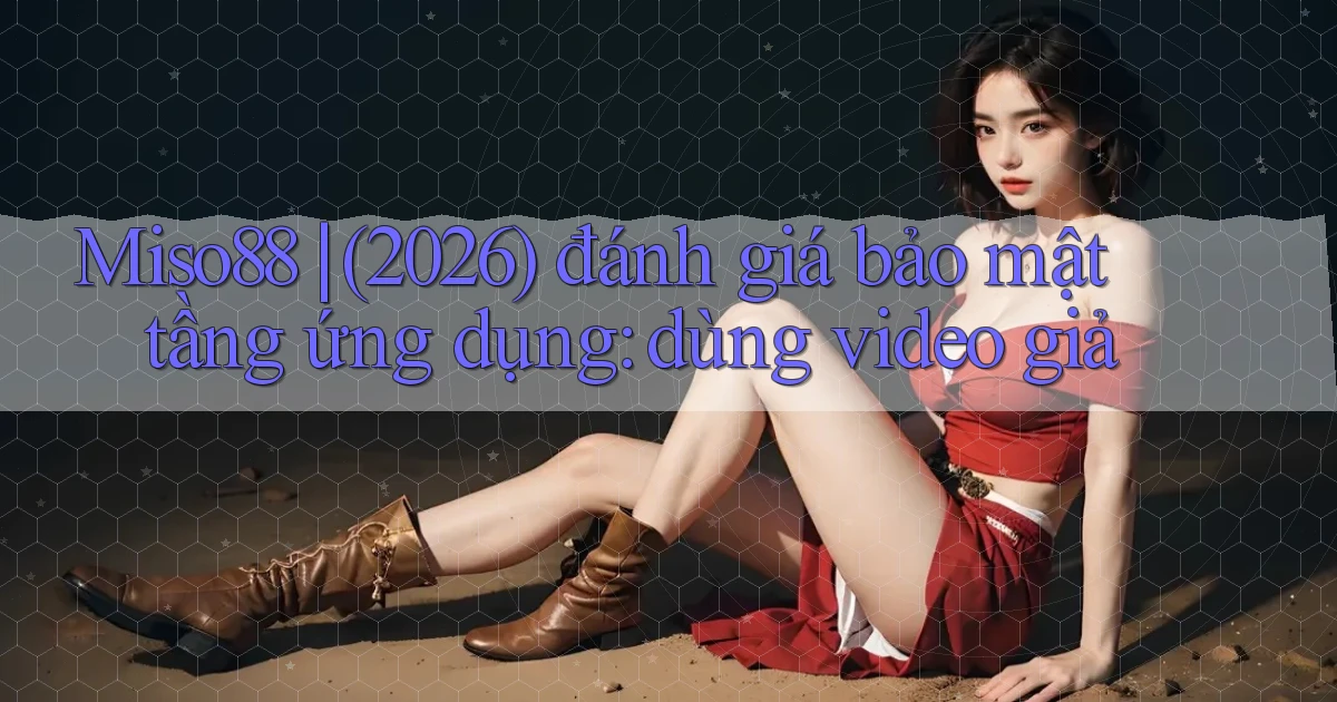 Miso88 (2026) đánh giá bảo mật tầng ứng dụng dùng video giả