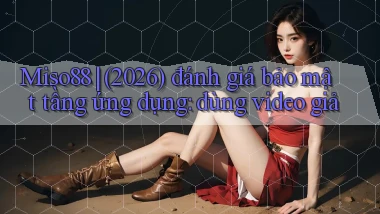 Miso88 (2026) đánh giá bảo mật tầng ứng dụng dùng video giả