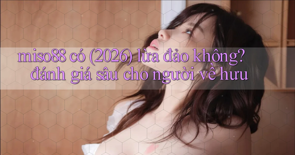 miso88 có (2026) lừa đảo không đánh giá sâu cho người về hưu