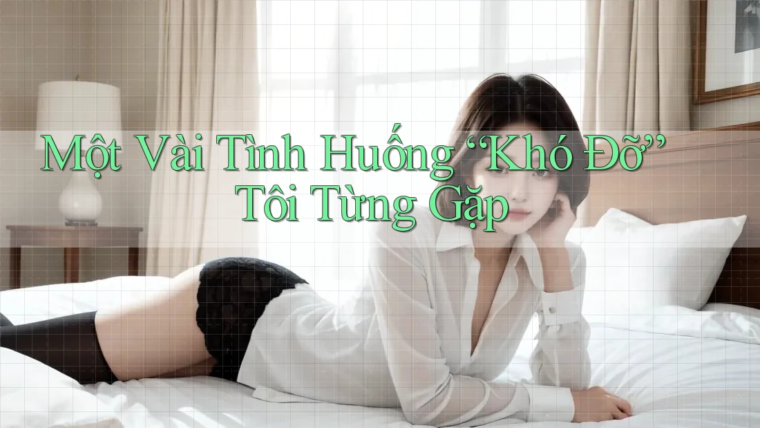 Một Vài Tình Huống “Khó Đỡ” Tôi Từng Gặp