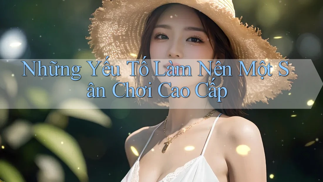 Những Yếu Tố Làm Nên Một Sân Chơi Cao Cấp