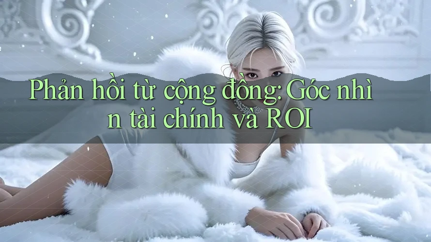 Phản hồi từ cộng đồng: Góc nhìn tài chính và ROI Phản hồi từ cộng đồng: Góc nhìn tài chính và ROI