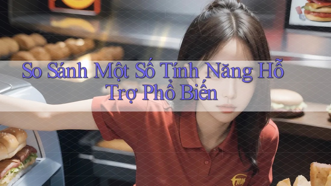 So Sánh Một Số Tính Năng Hỗ Trợ Phổ Biến