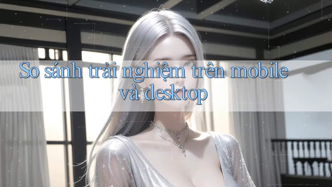 So sánh trải nghiệm trên mobile và desktop