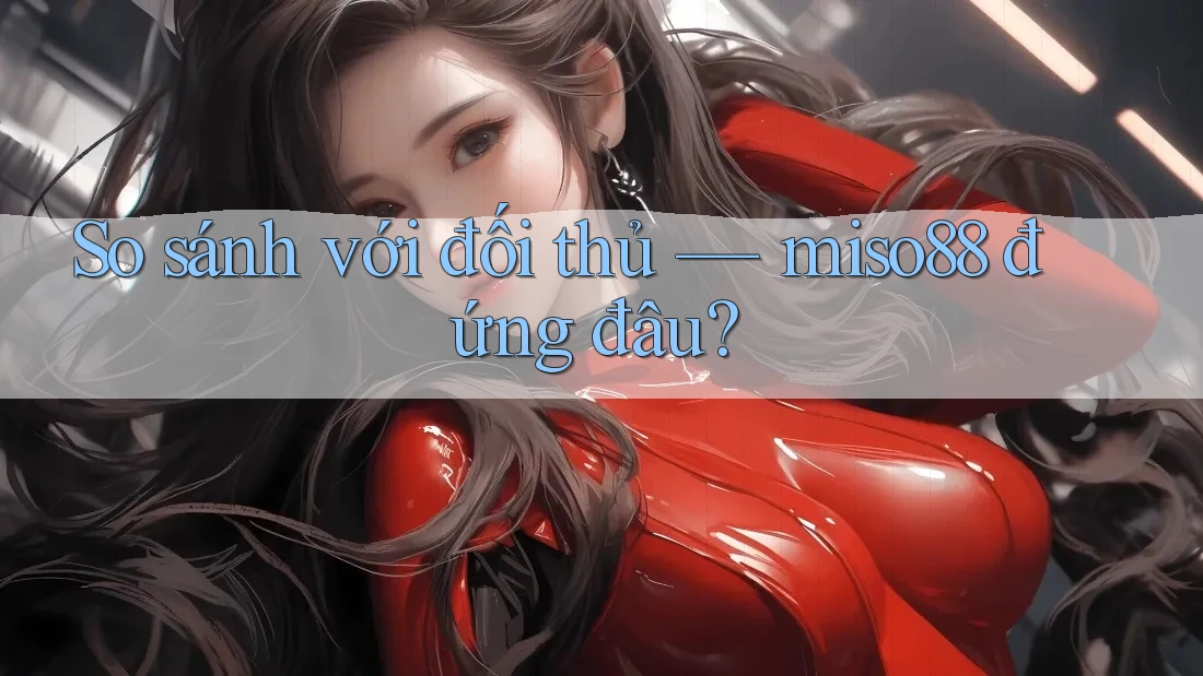 So sánh với đối thủ — miso88 đứng đâu? So sánh với đối thủ — miso88 đứng đâu?