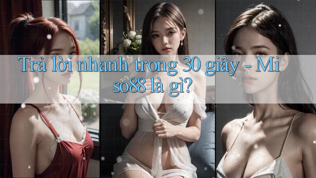 Trả lời nhanh trong 30 giây - Miso88 là gì?