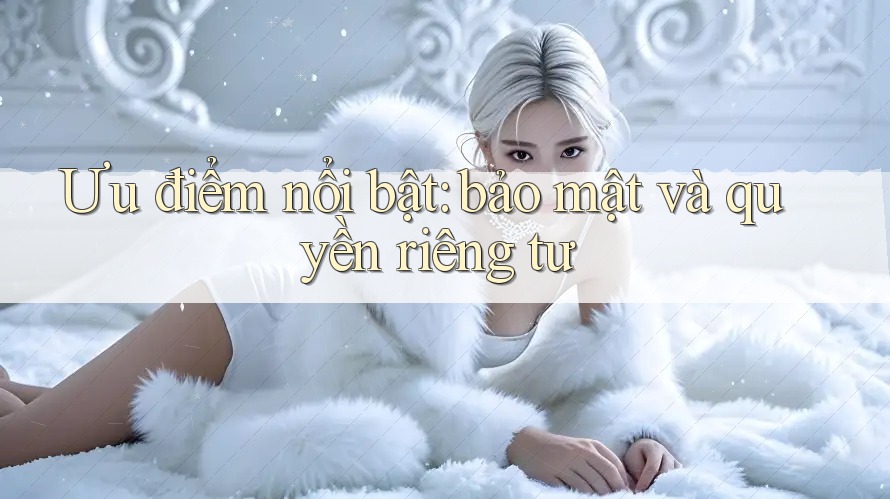 Ưu điểm nổi bật: bảo mật và quyền riêng tư Ưu điểm nổi bật: bảo mật và quyền riêng tư